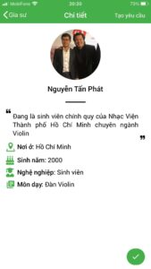 dạy kèm đàn violin