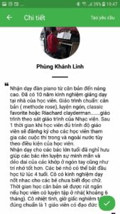 giáo viên dạy kèm piano